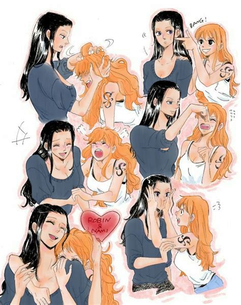 Nami x Robin [One Piece] : r/yuri